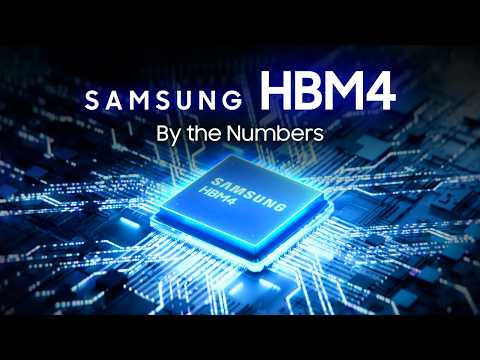 3.3TB in one Second? Samsung HBM4 Explained by the Numbers