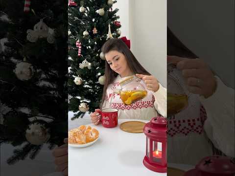 a sip of Christmas 🎄☕️ #Christmas2024 #WinterTea #ChristmasMagic #HolidayVibes #CozyMoments