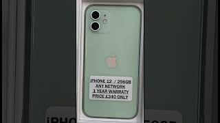 New iPhone 12 with 1 year warranty! 🤩