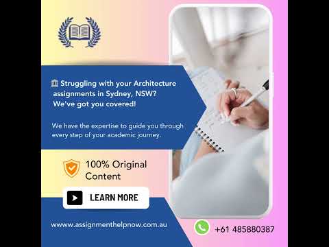 Get 50% OFF on your first Architecture assignment order with us!  #assignmenthelp #onlineassignment