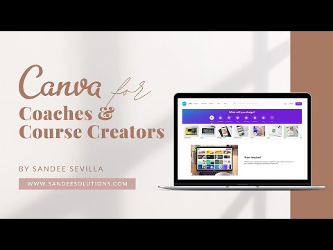 Canva Tutorial Webinar Replay 2023: Master Design for Coaches & Course Creators