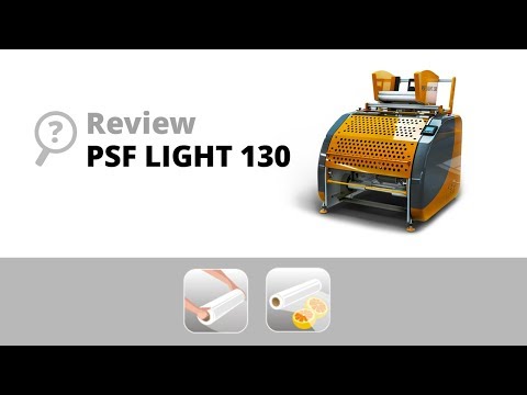Automatic stretch film rewinder PSF LIGHT 130, review