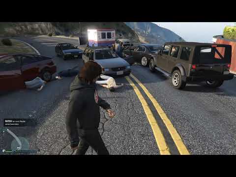 GRAND THEFT AUTO ONLINE Ambulance be like