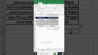 Use PROPER Formula in Excel 🔠✨ | Capitalize Text Easily!