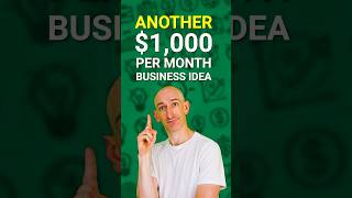 $1000 Per Month Business Idea 🤑