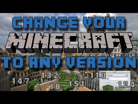 Downgrade your Minecraft to any Version [Mac, Windows & Linux]