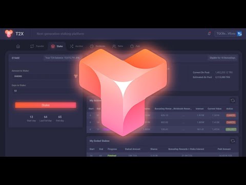 T2x live and doing well (passive crypto earnings)