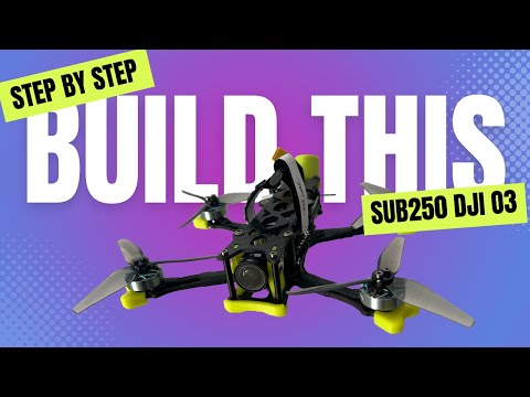 How to build a Sub250g FPV drone with DJI O3 // Quadmula Siren F35 / F3