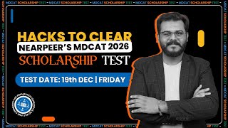 Hacks to clear MDCAT 2026 Pehchaan Scholarship Test