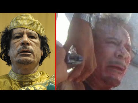 The Shocking Execution of Gaddafi Warning: Explicit Content
