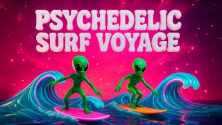 🎶🌊👽 Psychedelic Surf Voyage 🛸✨🏄