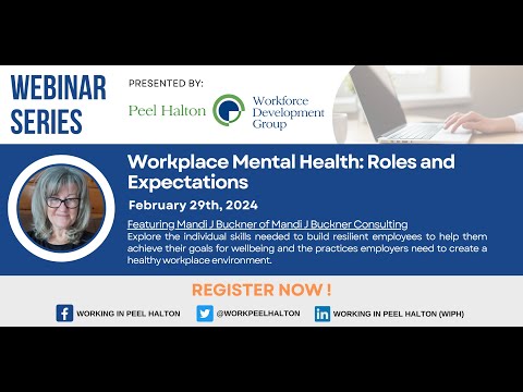 Workplace Mental Health: Roles and Expectations