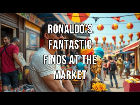 Ronaldo’s fantastic finds at the market#cr7fans #disneymovie #facts #disney #motu