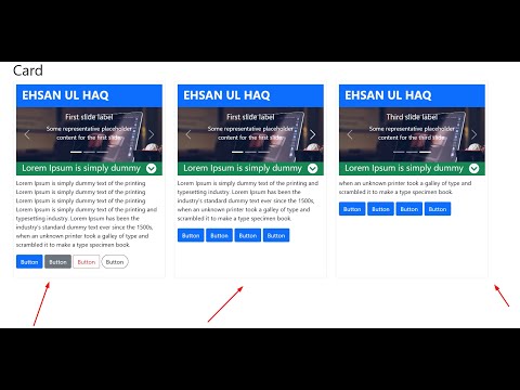 How To Use Card In Bootstrap 5 in Urdu and Hindi | Bootstrap card | Bootstrap card | No Custom CSS