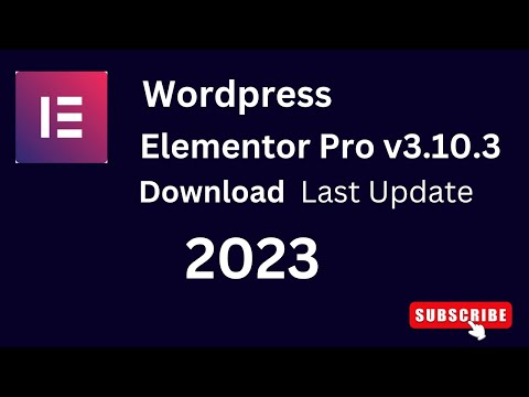 Elementor Pro V3.10.3 Download Last version 2023. easy web design learn