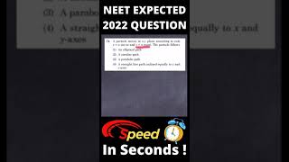 NEET 2022 Expected Physics Questions #shorts #answerkey #NEET#NEETSolutions#shorts