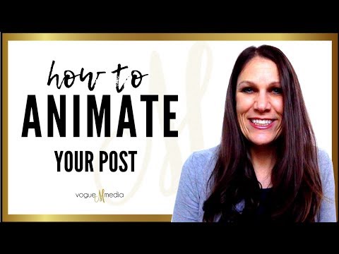How to Create an Animated Gif or Post for Social Media