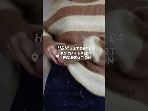 Everything I’ve bought in the charity shops over the past month! PART 1! #charityshophaul #thrifted