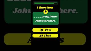 THIS or THAT 97% FAIL THIS ENGLISH GRAMMAR TEST! 😱 (English Quiz) #englishquiz #esl #quiz