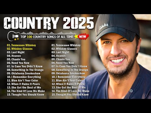 Best Country Songs 2025 🌾 Luke Bryan, Luke Combs, Chris Stapleton, Jason Aldean, Brett Young