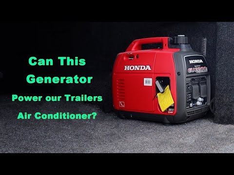 Can You Run your Air Conditioner on a Honda 2200i Generator