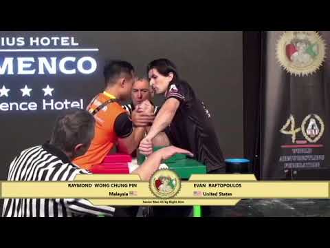 Warrix DF Sport   Raymond Wong MAS VS Evan Raptopoulos USA