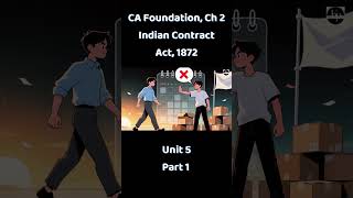 Chapter 2 Indian Contract Act 1872 | CA Foundation Business Law | Fun & Easy Revision! Unit 5 Part 1