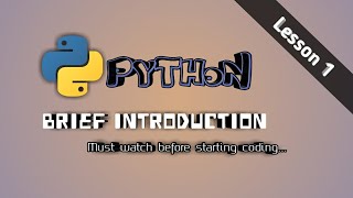 Python Tutorial #1 Python Introduction In Hindi #pythontutorial #pythonprogramming #basiccode