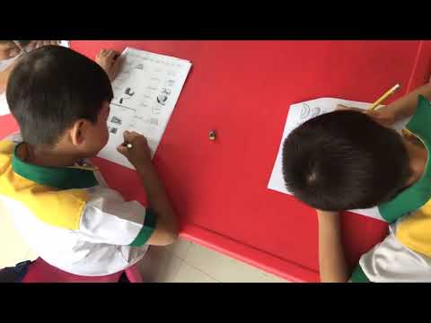 Exam Time ពេលប្រឡង សាលាអប់រំកុមារឆ្នើមកម្ពុជា Super Children Education 15