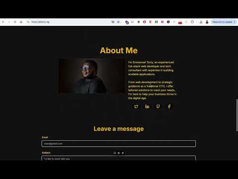 My Website - https://etorty.ng