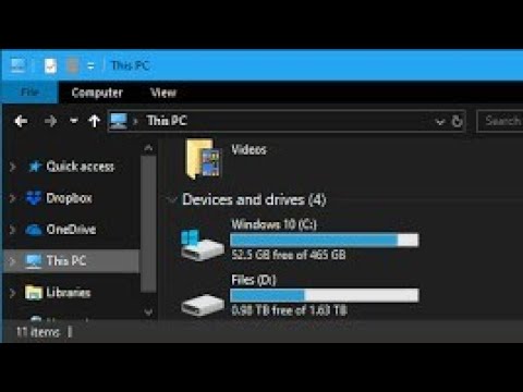 How to enable dark theme in windows 10