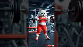 "Chubby Cats Never Give Up😩❤️#aicat #catcartoon #cat #catstory #cartoon #catfunny #catvideos catvi