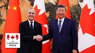 Carney meets with Chinese President Xi Jinping