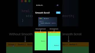 Smooth Scroll w/ CSS ✨
