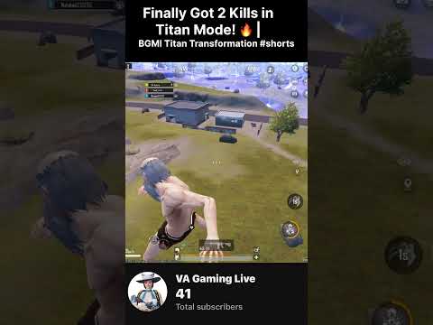 Finally Got 2 Kills in Titan Mode! 🔥 | BGMI Titan Transformation #shorts #viral #bgmi #bgmishorts
