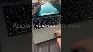 The Apple ecosystem is amazing #apple #macbook #ipad #ios #macos