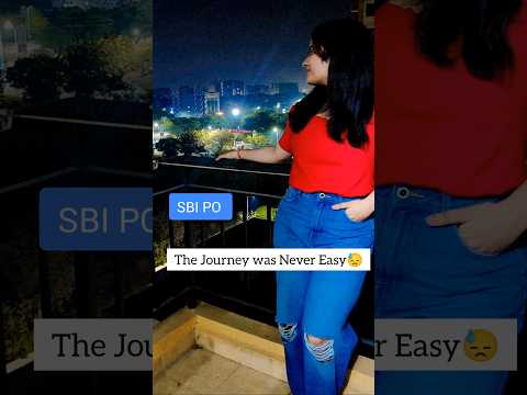 Not JUST A JOB,It was many years of Patience & Hard work| #sbipo #sbiclerk #shorts #govtjobs #foryou