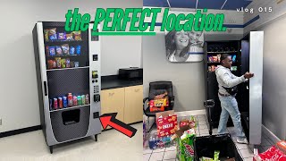 I finally found the PERFECT spot for my vending machine...VLOG 015