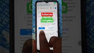 Adsense Verify Now ! Adsense Use Id & Mail Pin Verification ! Google Adsense Me Identity Verify !