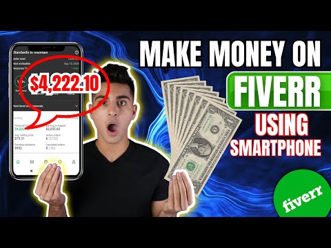 MAKE MONEY on Fiverr using your SMARTPHONE | Best Fiverr gigs | no experience needed