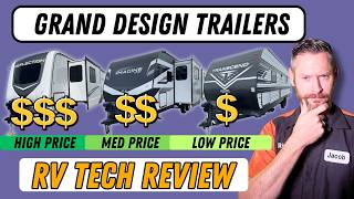 RV tech reviews Grand Design Reflection, Imagine, Transcend Travel Trailers