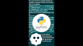 Converting list to *args when calling function #shorts