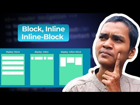Block, Inline & Inline-Block Explained in CSS | CSS Full Course in Hindi | HeyCoderJi