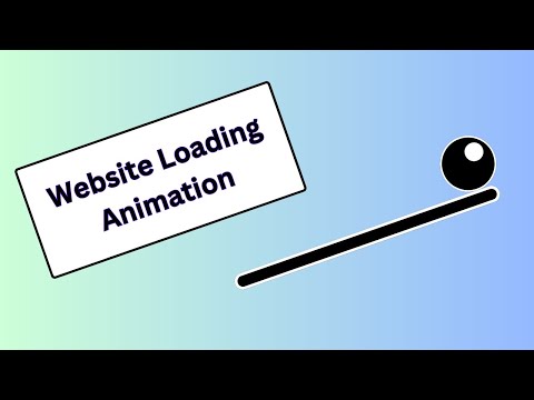How to make a ball seesaw loader with Html and css only