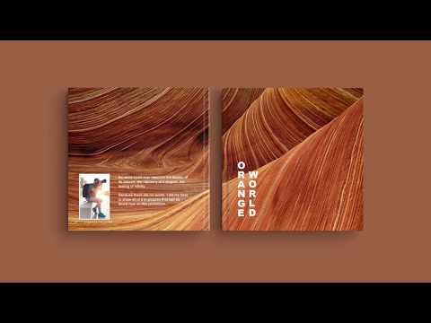 Cover design inspiration - "Orange world"