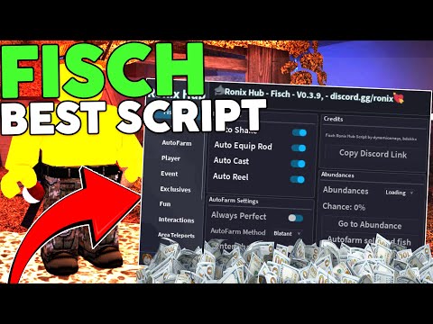 The *MOST INSANE* Script/Hack For The NEW Fisch Update (Roblox Fisch Script)