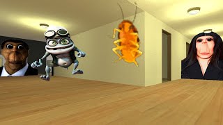 COCKROACH CRAZY FROG ROSALIA AND OBUNGA GMOD #gmod #nextbots