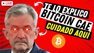 🔴 EN VIVO: GRAN CAÍDA DE BITCOIN ➤ ¿Qué pasará con el Oro y la Plata?