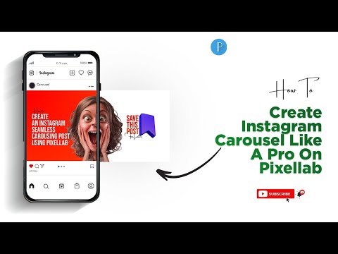 How To Easily Create A Seamless Instagram Carousel On Pixellab