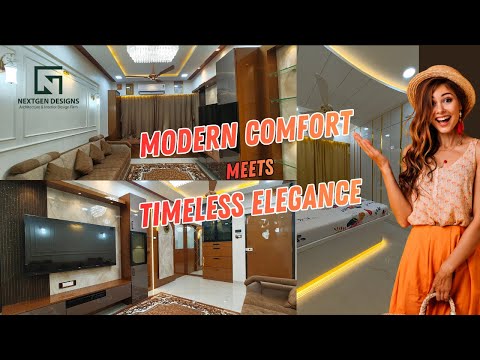 Luxury in Simplicity 2bhk Home Interior 🏠 | Nextgen Design | #interiordesign